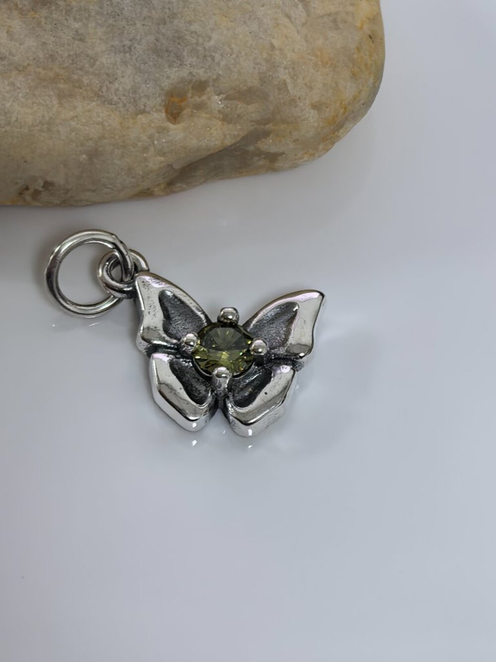 James Avery Butterfly Gemstone Charm, S925 Silver Jewelry (Women's) - Picture 3 of 4